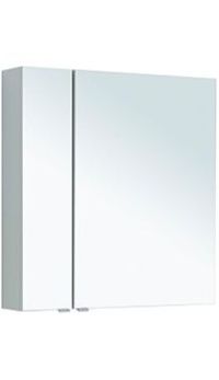 Зеркальный шкаф AQUANET Алвита New 80 серый матовый