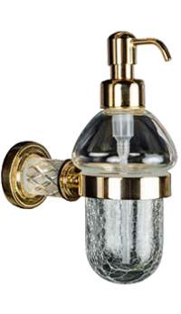 Дозатор жидкого мыла BOHEME Murano Crystal 10912-CRST-G